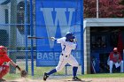 Baseball vs WPI  Wheaton College baseball vs Worcester Polytechnic Institute. - (Photo by Keith Nordstrom) : Wheaton, baseball